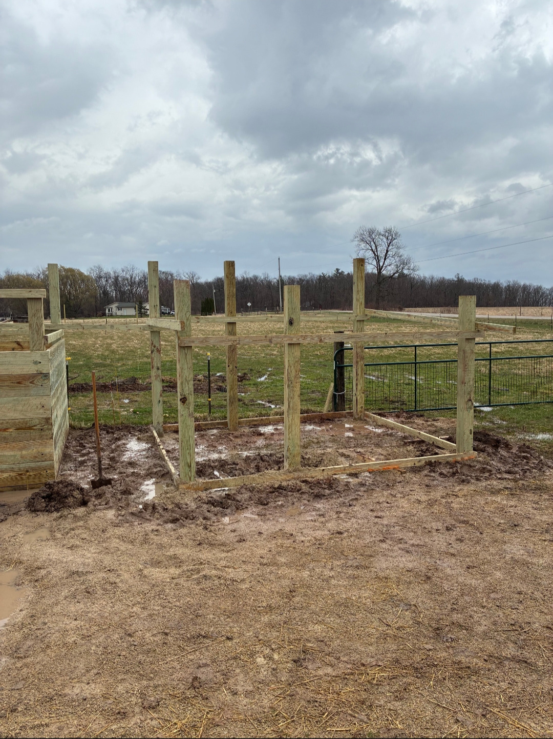 Animal shelter before construction